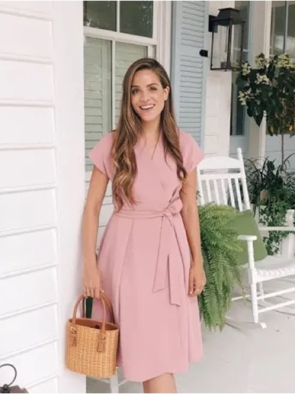 Gal Meets Glam Audrey Wrap Dress Size 2